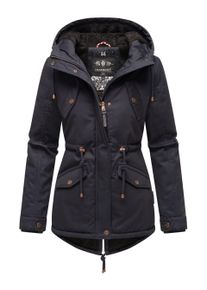 Marikoo Damen Winterjacke Manolya mit Teddyfellfutter & Baumwoll-Obermaterial