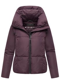 Marikoo Damen Winterjacke Ninikaa mit Kapuze & Fleece-Innenfutter