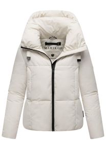 Marikoo Damen Winterjacke Ninikaa mit Kapuze & Fleece-Innenfutter