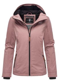 Marikoo Damen &Uuml;bergangsjacke leichte wind- und wasserabweisende Jacke mit Kapuze Mauve