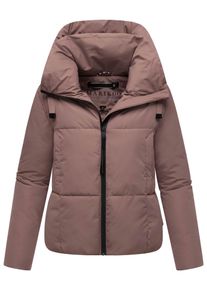 Marikoo Damen Winterjacke Ninikaa mit Kapuze & Fleece-Innenfutter