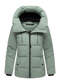 Marikoo Damen Winter Steppjacke Kuscheltatze XVI mit Kapuze