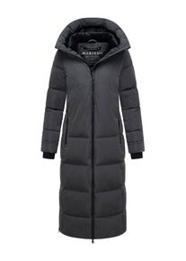 Marikoo Damen Winter Steppmantel Honiaa XVI mit Kapuze & Rei&szlig;verschlusstaschen