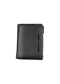 Calvin Klein Rei&szlig;verschluss-Brieftasche aus Leder