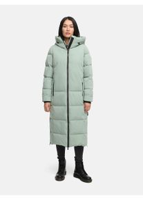 Marikoo Damen Winter Steppmantel Honiaa XVI mit Kapuze & Rei&szlig;verschlusstaschen