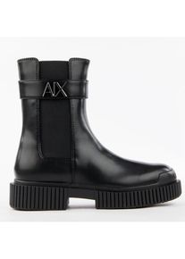 Armani Exchange Damen-Stiefeletten Signature AX