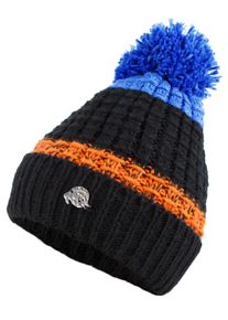 GUGGEN Mountain Unisex M&uuml;tze Winterm&uuml;tze mit Bommel und leichtem Fleecefutter