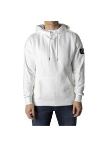 Calvin Klein Jeans Herren Sweatshirt Wei&szlig; 329981