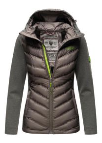 Navahoo Damen Steppjacke Nimm mich mit &ndash; Figurbetont, Stylisch & Bequem mit Kapuze