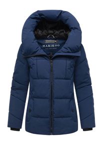 Marikoo Damen Winter Steppjacke Kuscheltatze XVI mit Kapuze