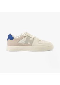 Calvin Klein CLASSIC CUPSOLE Herren Sneaker Wei&szlig;/Champignon/Saphirblau