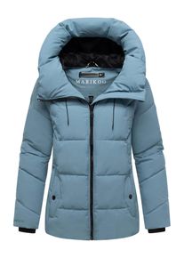 Marikoo Damen Winter Steppjacke Kuscheltatze XVI mit Kapuze