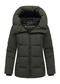 Marikoo Damen Winter Steppjacke Kuscheltatze XVI mit Kapuze