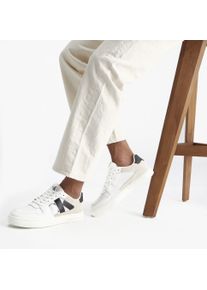 Calvin Klein CLASSIC CUPSOLE Herren Sneaker Helles Wei&szlig;/Schwarz