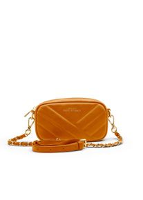 OPERA &ndash; Mini gesteppte Pochette &ndash; BRAUN