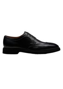 BOSS - Herren Schn&uuml;rschuhe "Jerrard", Leder (Schwarz)