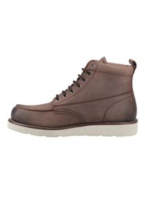 Jack & Jones Jack And Jones - "Toronto" Stiefel f&uuml;r Herren, Leder (Steinbraun)