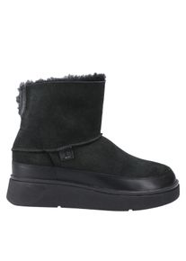 fitflop - Damen Stiefeletten "Gen-FF", Mini, Leder (Ganz in Schwarz)