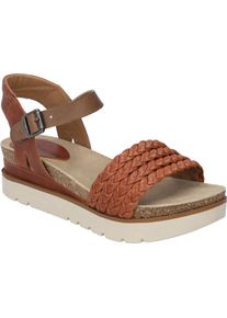 Josef Seibel Damen Sandale Clea 16 in orange-kombi