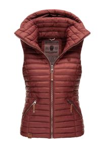 Navahoo Damen Steppweste Shadaa &ndash; Leichte Weste mit Abnehmbarer Kapuze