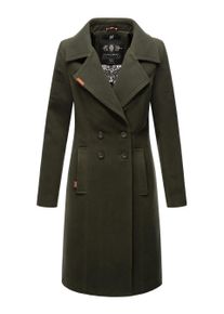 Navahoo Damen Trenchcoat Wooly &ndash; Premium Wintermantel mit Eleganter Passform