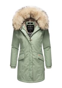 Navahoo Damen Winter Parka Cristal &ndash; Premium Kollektion mit Abnehmbarem Kunstfellkragen
