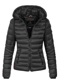 Navahoo Damen Steppjacke Lulana &ndash; Leicht, Stylisch & Abnehmbare Kapuze