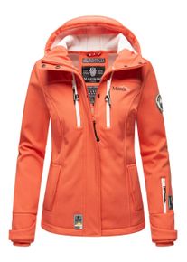 Marikoo Damen Softshelljacke &ndash; Kleine Zicke, warm mit Kapuze & Fleecefutter
