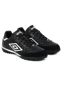 Umbro Herren Speciali Eternal Team Nt Grain Leder Astro Turf Turnschuhe (Schwarz/Wei&szlig;/K&ouml;nigsblau)