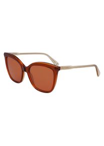 Longchamp Gelbe Acetat-Sonnenbrille