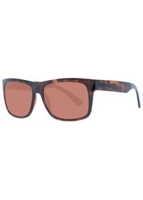 Braune Kunststoff-Sonnenbrille