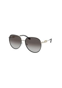 Michael Kors Goldene Metall-Sonnenbrille