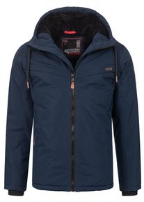 Alessandro Salvarini Herren Winterjacke AS-331 mit Teddyfell & Kapuze