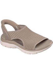 Skechers Summits Sweetly Evolved Textil Damen Sandalen in Taupe Standard