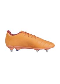 Canterbury - Herren/Damen Unisex Rugby-Stiefel f&uuml;r weichen Boden "Phoenix Genesis Pro", Leder (Orange/Gelb)