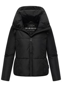 Marikoo Damen Winterjacke Ninikaa mit Kapuze & Fleece-Innenfutter