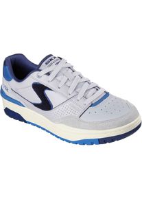 Skechers S-1992 Leder Herren Grau/Blau Standard Sneaker