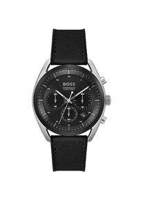 HUGO BOSS Schwarze synthetische Armbanduhr