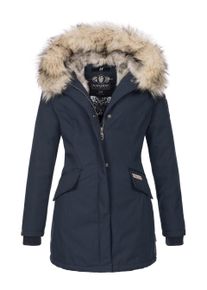 Navahoo Damen Winter Parka Cristal &ndash; Premium Kollektion mit Abnehmbarem Kunstfellkragen