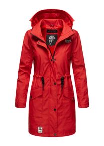 Navahoo Damen Regenmantel Deike &ndash; Wasserabweisend mit Abnehmbarer Kapuze