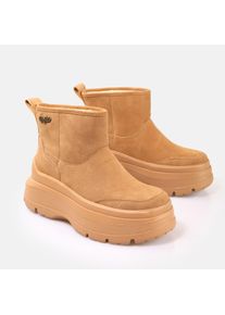 Buffalo Olympia Pull On LO Warm Damen Braune Stiefel