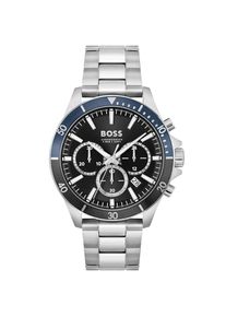 HUGO BOSS Graue Edelstahl-Armbanduhr