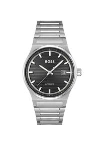 HUGO BOSS Graue Edelstahl-Armbanduhr