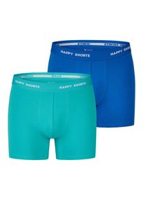 Happy Shorts Herren Retro Boxer Neon 2-Pack Retroshorts, Vintage Boxer,