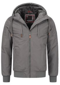 Alessandro Salvarini Herren Winterjacke AS-320 mit Teddyfell-Innenfutter & Kapuze &ndash; warm & stylisch