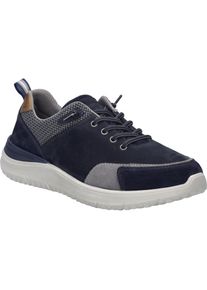Josef Seibel Herren Halbschuh Wales 01 in dunkelblau-kombi