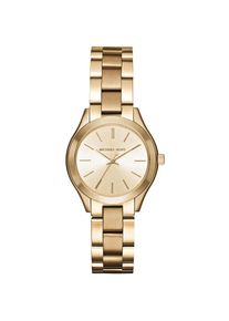 Michael Kors MK3512 Mini Slim Runway Damenuhr 34 mm Goldfarbene Edelstahl