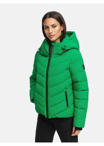 Marikoo Damen Steppjacke Samuiaa &ndash; warm, modern & mit abnehmbarer Kapuze