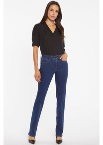 NYDJ Marilyn Straight Jeans Mittelblau Premium Denim | Quinn
