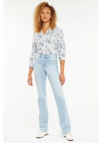 NYDJ Marilyn Straight Jeans Hellblaue Premium-Denim | Northstar